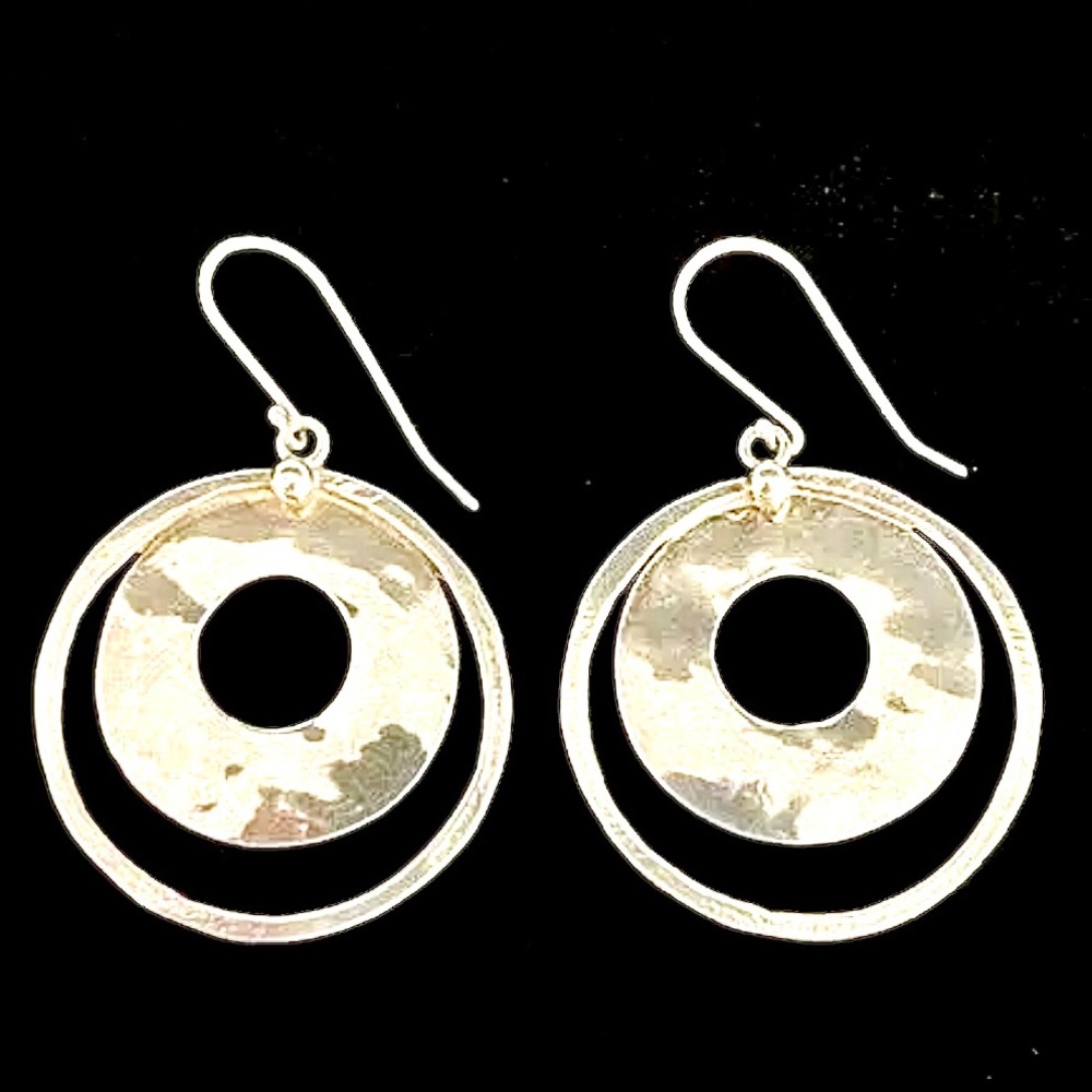 Silpada Vintage Solid Sterling Silver Circled Dro… - image 2